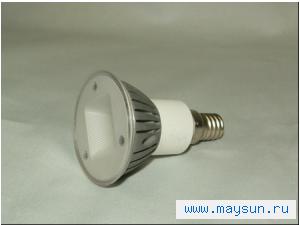 JCDR-E14 12LED AC230V CW, Светодиодная лампа 3.6Вт, цоколь Е14